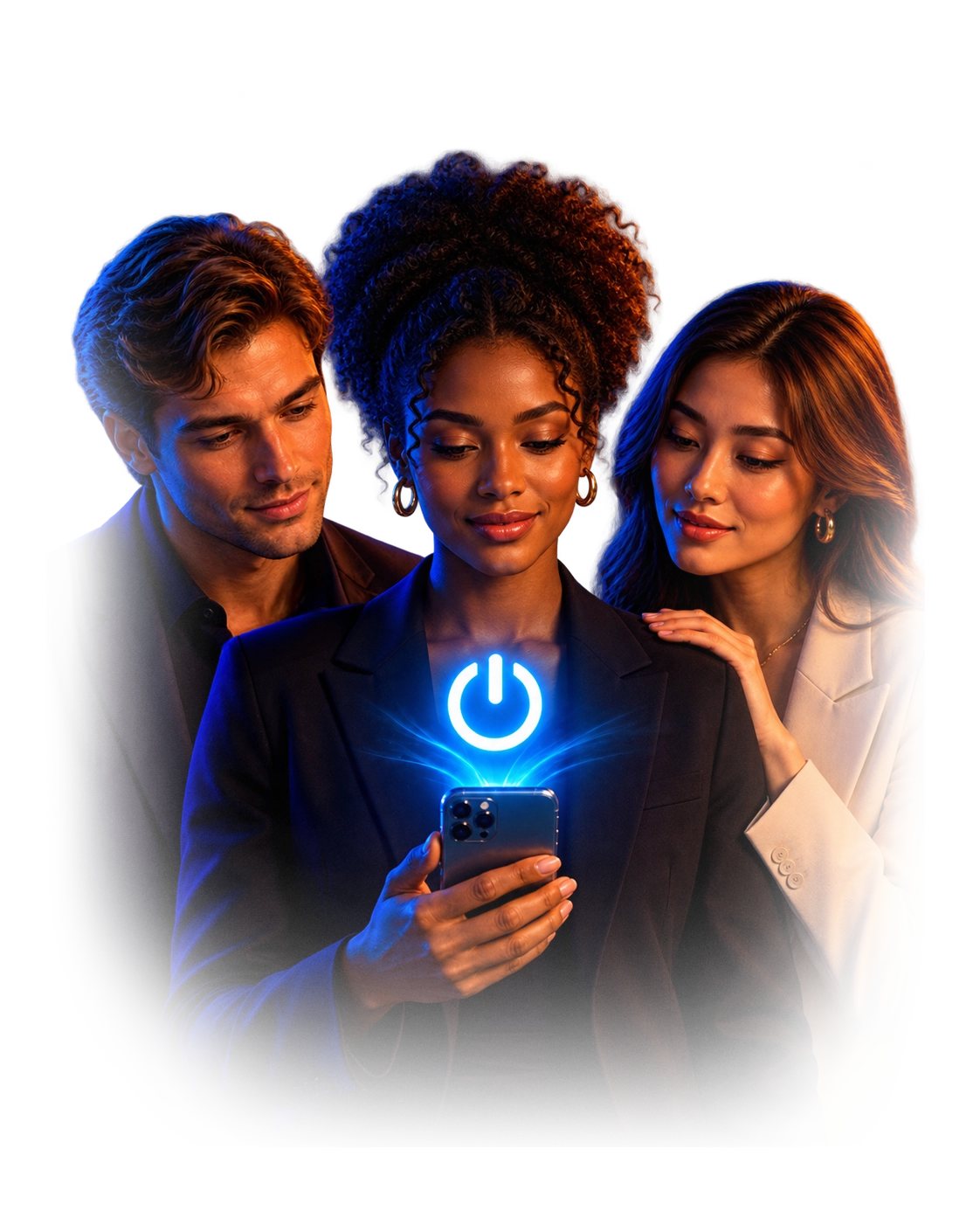 Equipe em ambiente de aprendizagem digital
